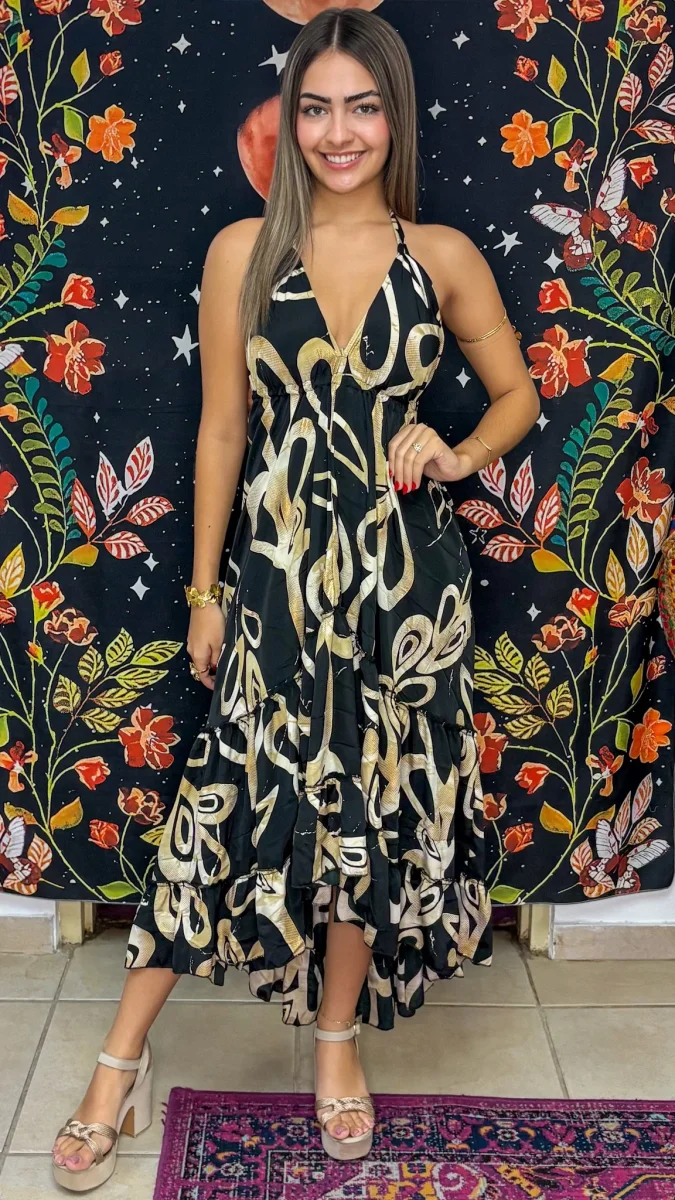 Bohemian High-Low Dress - Image 2