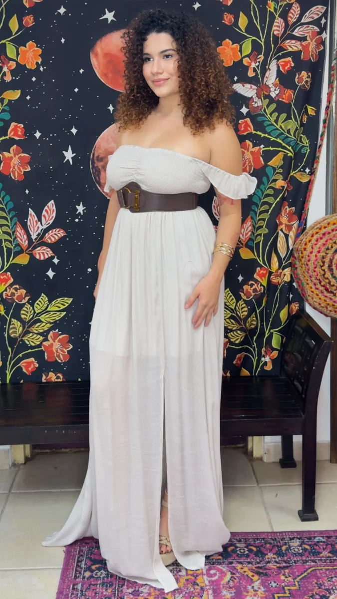 Lyanna Dress- Cream - Image 5