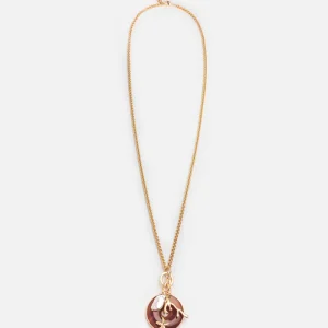 Mixed Pendant Long Chain Necklace