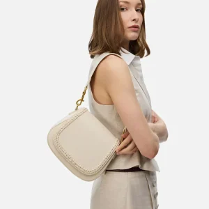 Craft Leather-Effect Shoulder Bag
